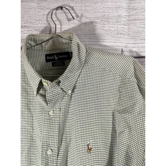 Ralph Lauren Other - Ralph Lauren Blake Men's L Purple/Green Plaid Long Sleeve Button Down Shirt